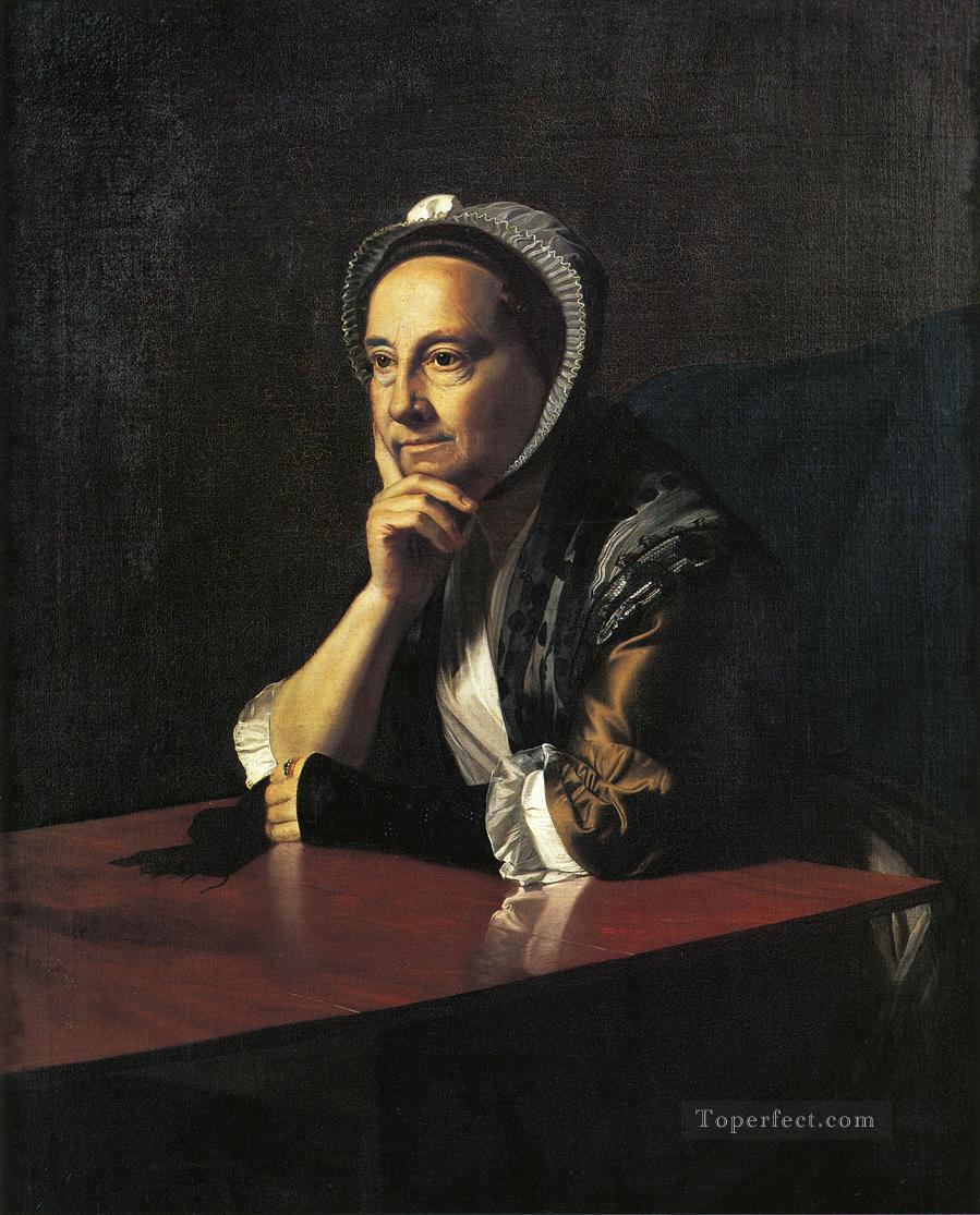 Mrs Humphrey Devereux Mary Charnock colonial New England Portraiture John Singleton Copley Oil Paintings
